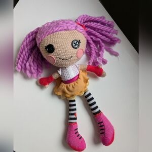 Vintage Lalaloopsy “Peanut Big Top” Soft Rag Doll 🎪 💜